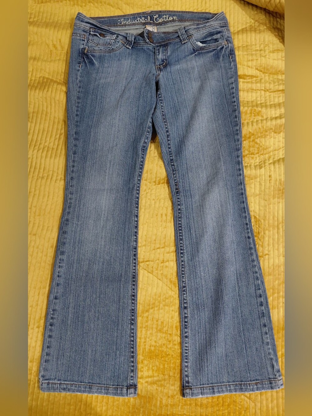 Industrial Cotton Vintage Jeans Size 13